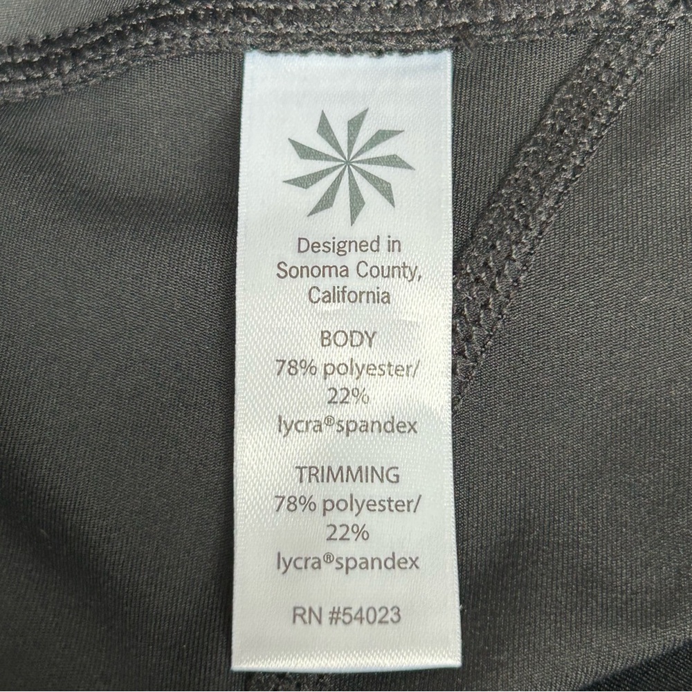 Athleta Asym Mesh Sonar Honeycomb Print Leggings - Size S - Picture 10 of 12